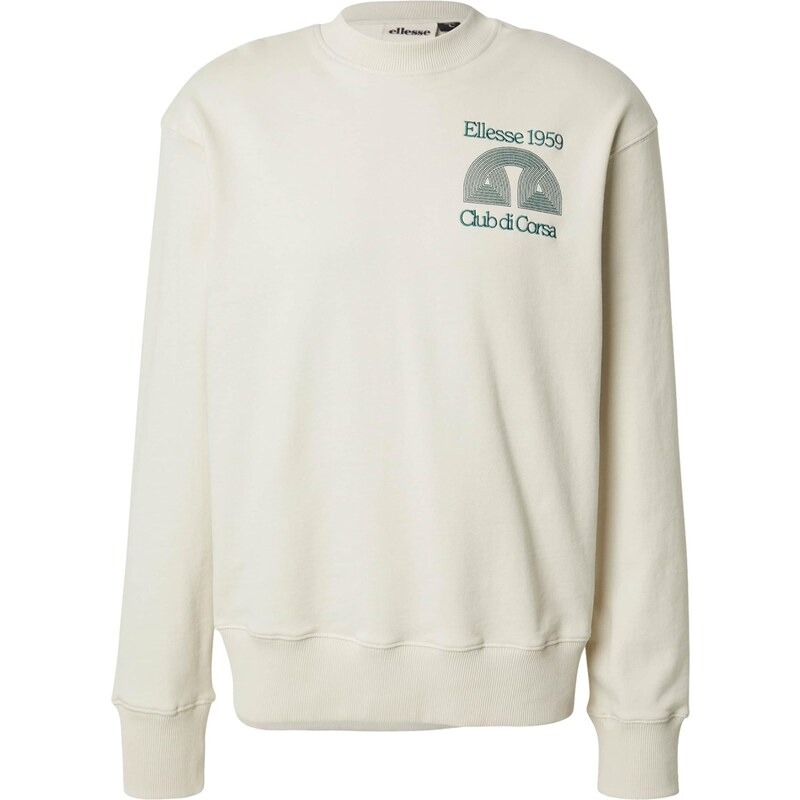 ELLESSE Mikina smaragdová / offwhite