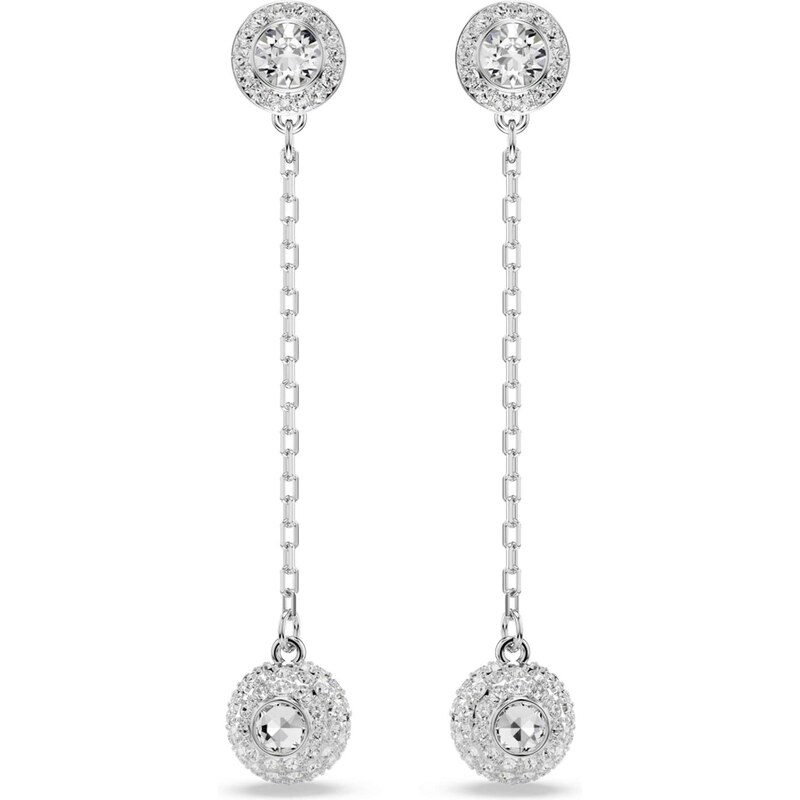 Swarovski Náušnice Una stříbrná / průhledná 108325778