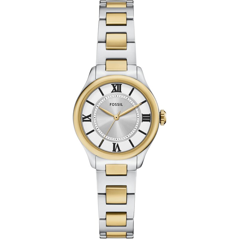 FOSSIL Analogové hodinky GILMORE zlatá / stříbrná 108773607