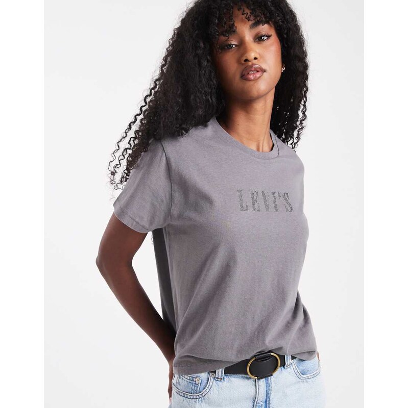 Levis classic logo t-shirt in grey
