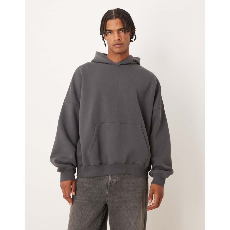 ASOS DESIGN essentials extreme oversized hoodie in grey