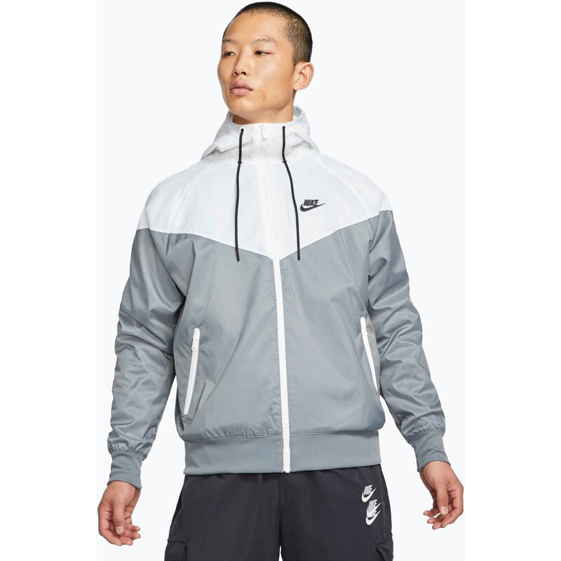 Pánská bunda Nike Sportswear Windrunner smoke grey/white/smoke