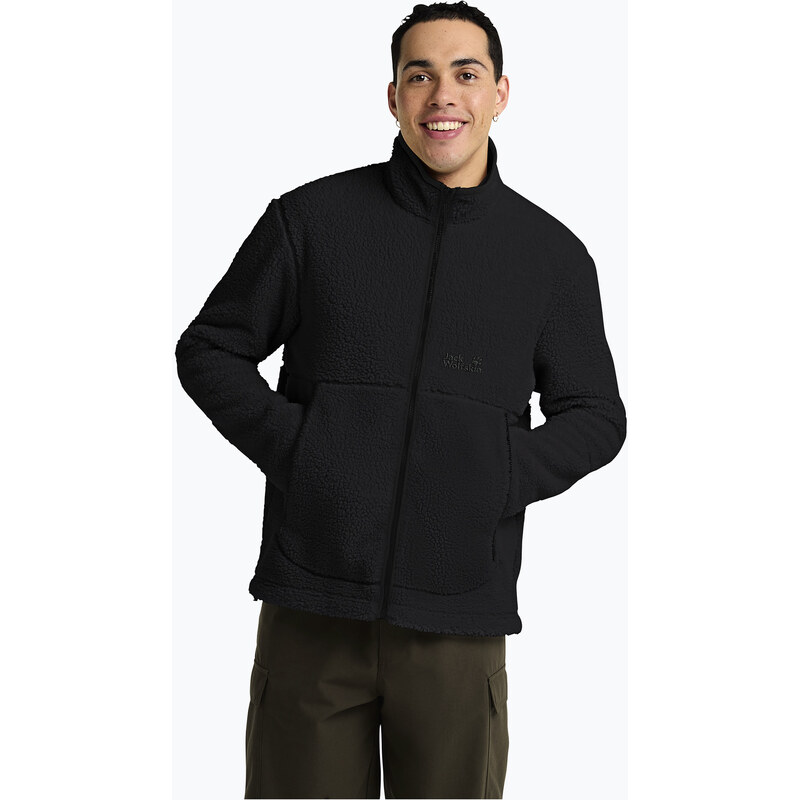 Pánská trekingová mikina Jack Wolfskin Stone Lite black