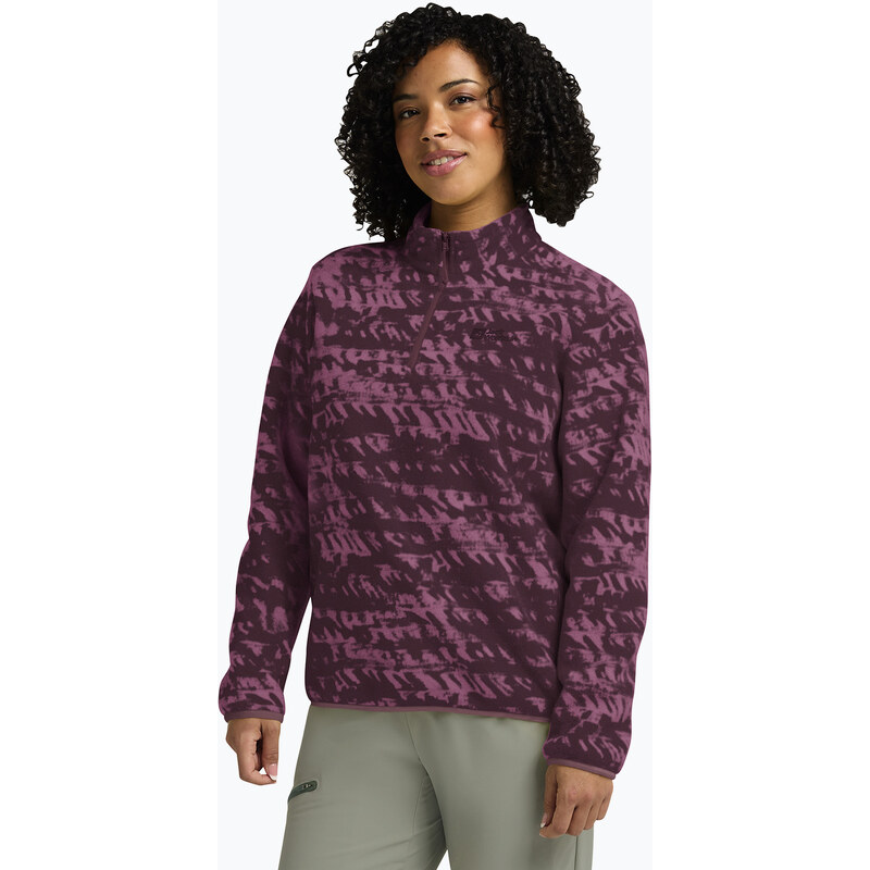 Dámská trekingová mikina Jack Wolfskin Big Sky Half Zip raisin