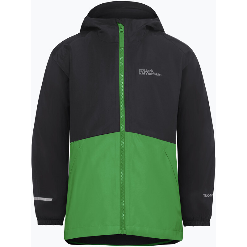 Dětská bunda 3v1 Jack Wolfskin Iceland 3IN1 mystic green