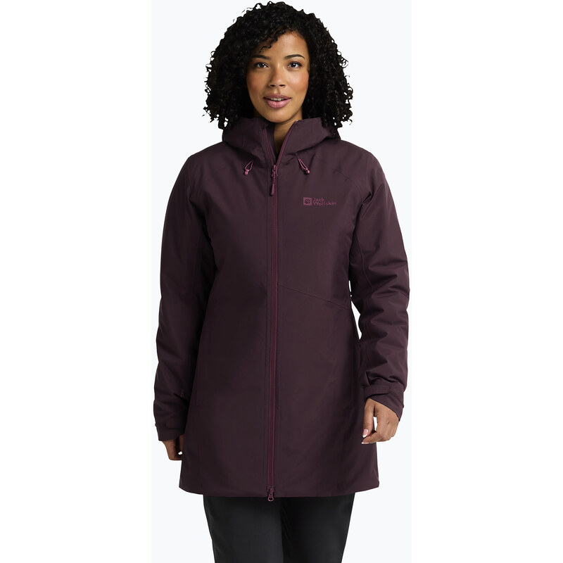 Dámská nepromokavá bunda Jack Wolfskin Heidelstein Ins amaranth
