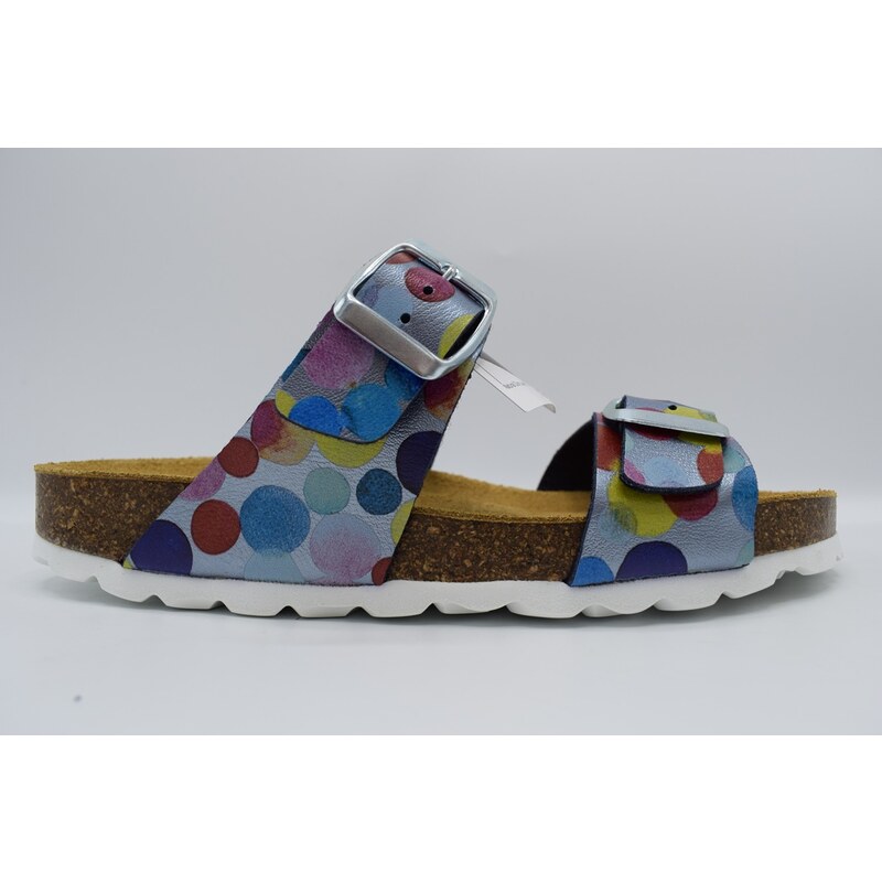 PeOn Biolife dětský pantofel 2632.483 ARUBA/898 blue puntíky