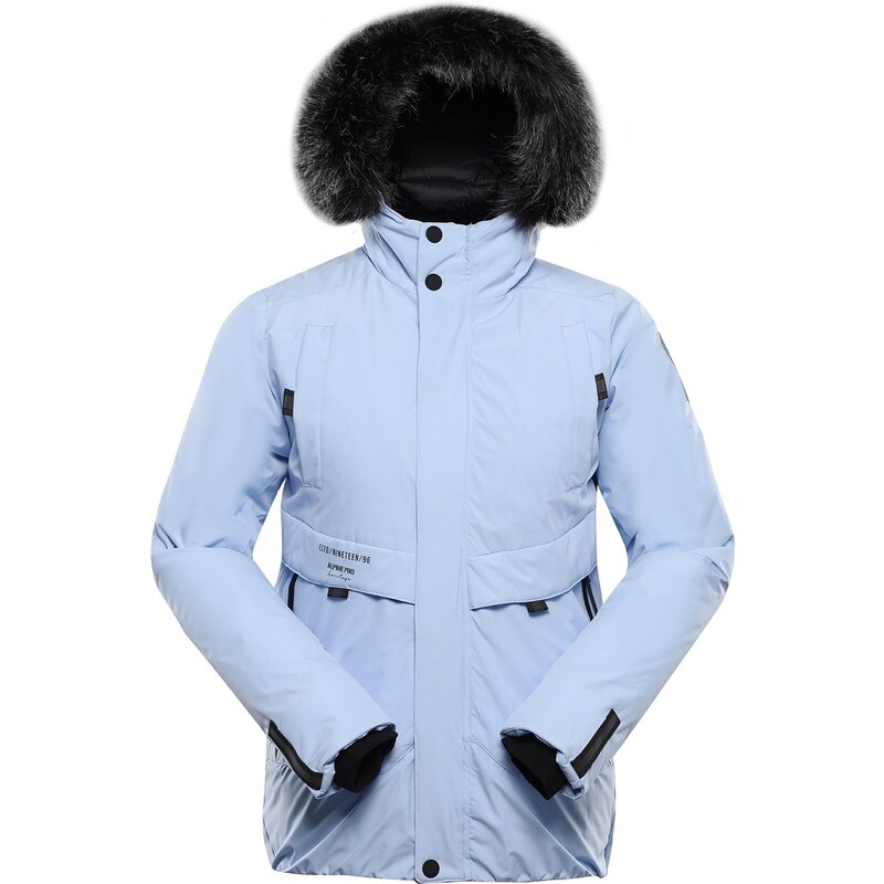 Dětská bunda s membránou ptx ALPINE PRO WERDO 2 světle modrá