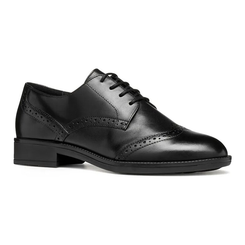 Kožené polobotky Geox D JAYLON 2