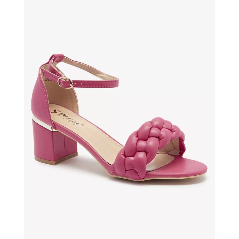Resti Fuchsia womens post sandals Marines - Footwear 108016087