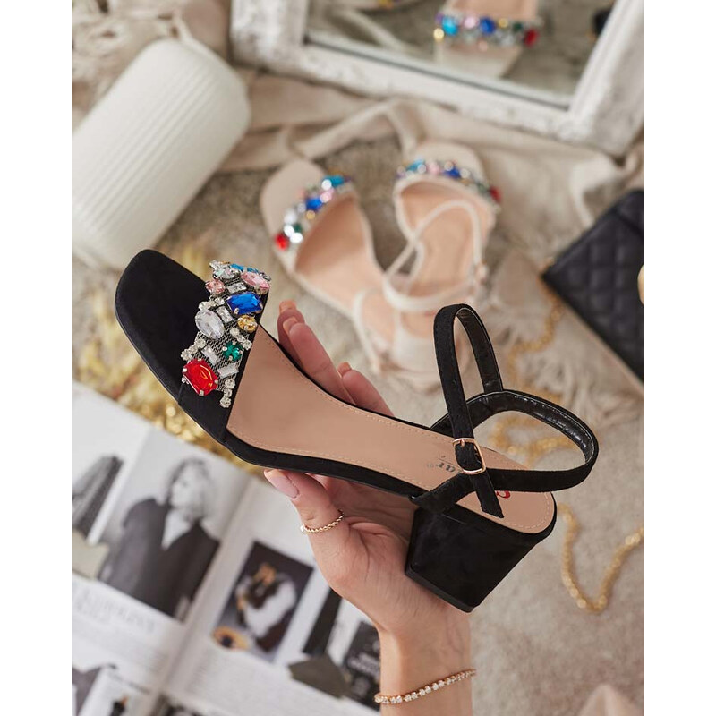 Resti Womens Sandals on a post with crystals Osdar 108016151