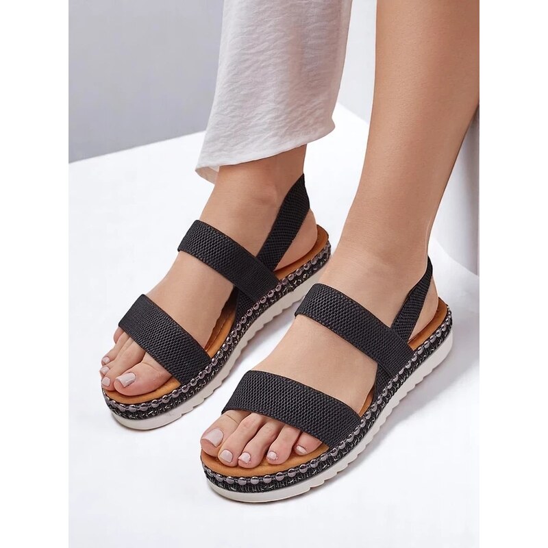 Resti Womens sandals with a decorative sole Zindas