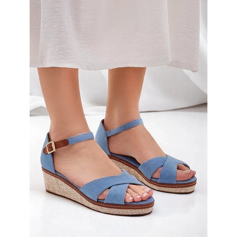 Resti Womens wedge sandals without toe Terrific