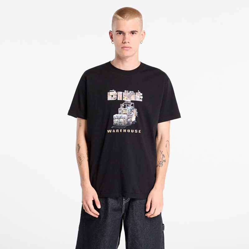 Tričko DIME Mad Bry T-Shirt UNISEX Black S