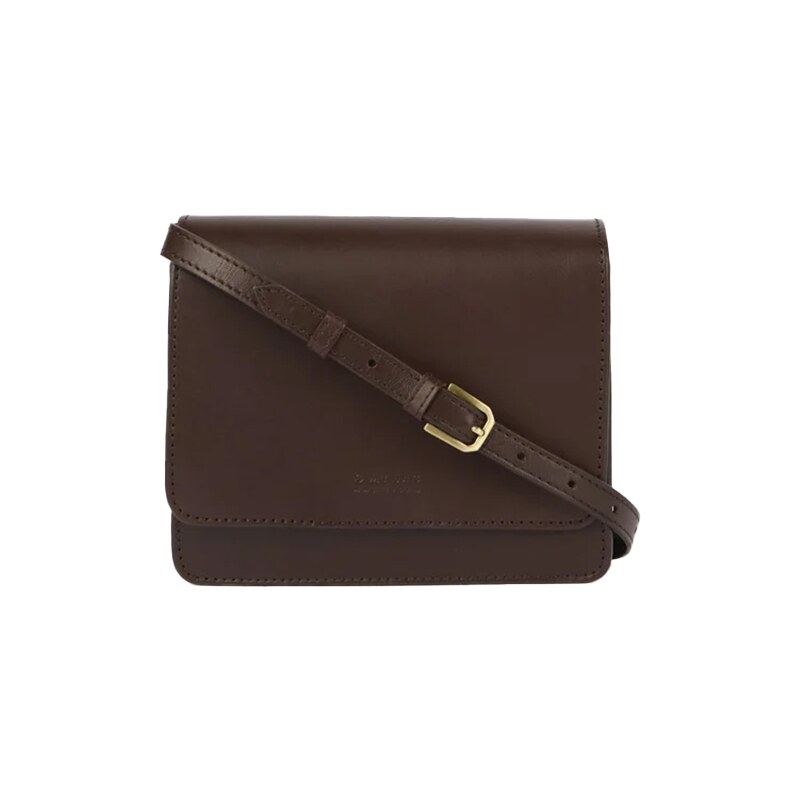 O my bag Kabelka Audrey Mini Chocolate se dvěma popruhy