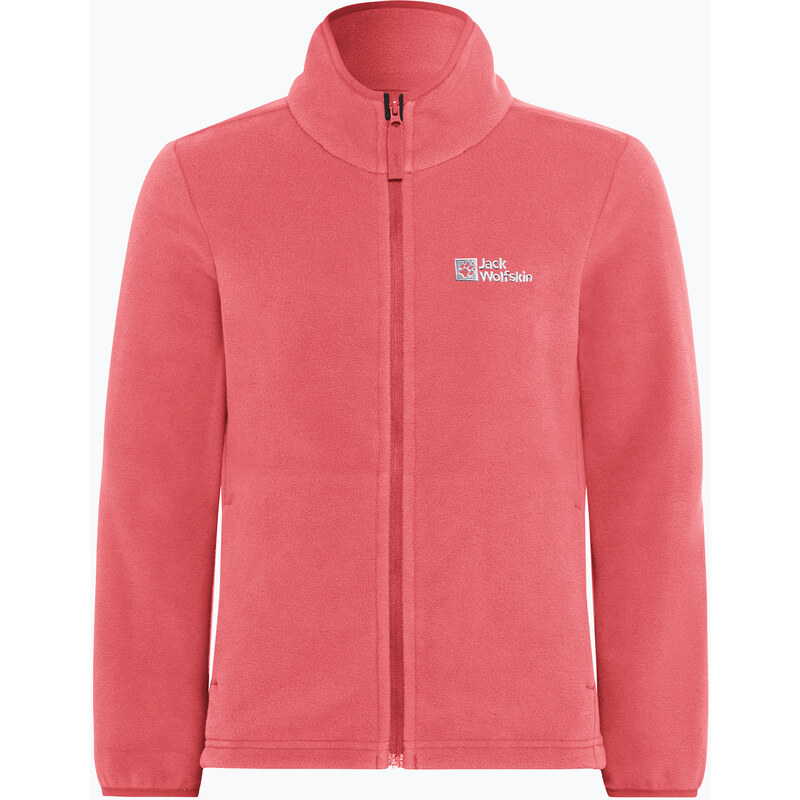 Dětská fleecová mikina Jack Wolfskin Taunus sunset coral