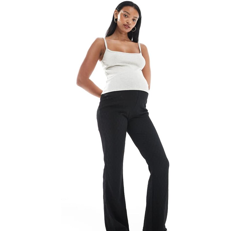 Mama.licious Mamalicious maternity jacquard textured stretchy