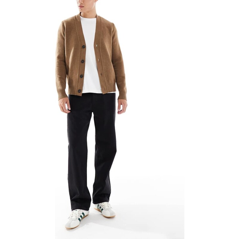 JJ Rebel Phil baggy fit jeans in black