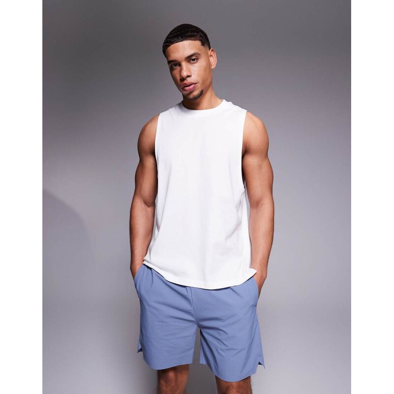 4505 Icon cotton drop armhole training vest with quick dry