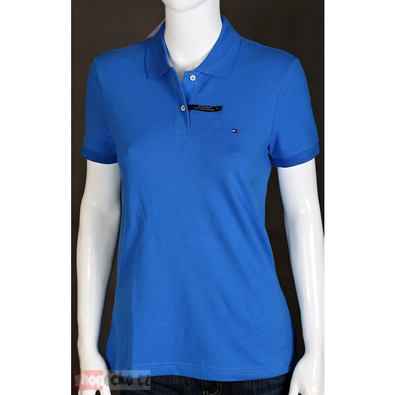 Tommy Hilfiger Dámské Polo Tričko Authentic modré VELIKOST S 30855822