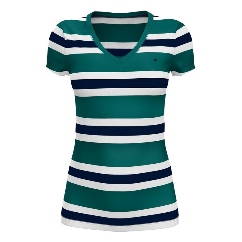 Tommy Hilfiger dámské tričko stripe 841-921 VELIKOST S