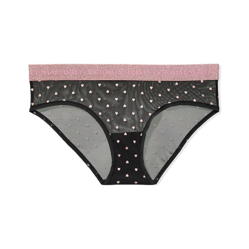 Victorias Secret klasické bavlněné kalhotky Cotton Heartbreaker