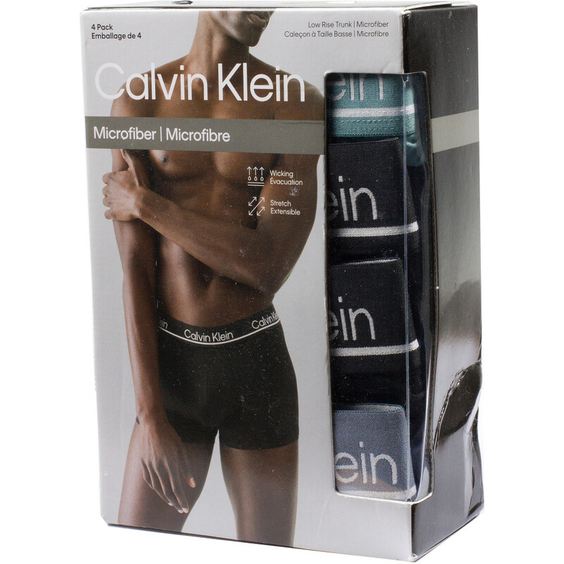 4PACK Calvin Klein Low Rise Trunk Boxerky set v Krabičce Pánské 108018189