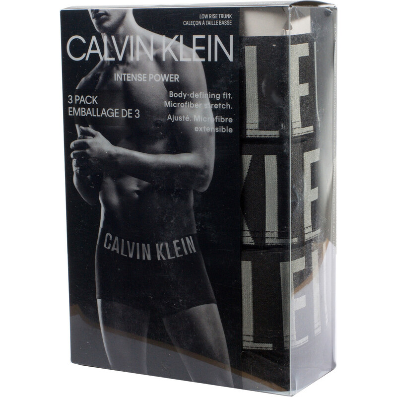 3PACK Calvin Klein set Boxerky Intense Power v Krabičce Pánské 108018194