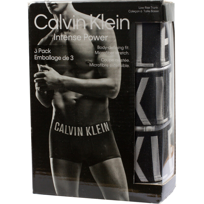 3PACK Calvin Klein set Boxerky Intense Power v Krabičce Pánské 108018195