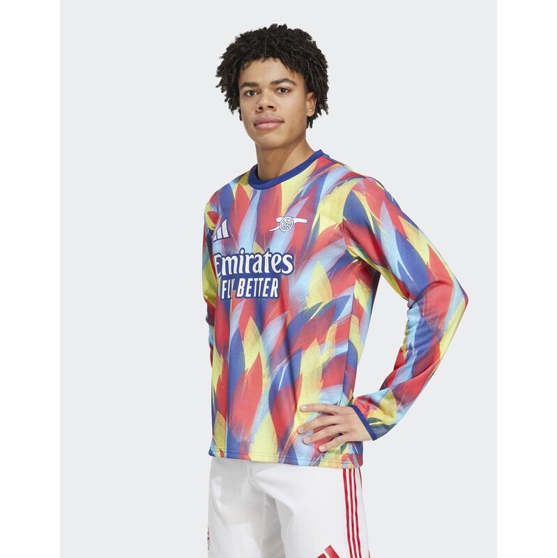 adidas performance Arsenal 25/26 pre-match warm top in victory blue / 115504016