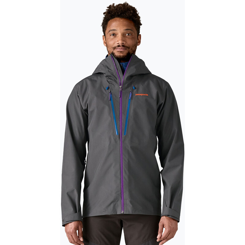Pánská nepromokavá bunda Patagonia Triolet forge grey w / p6