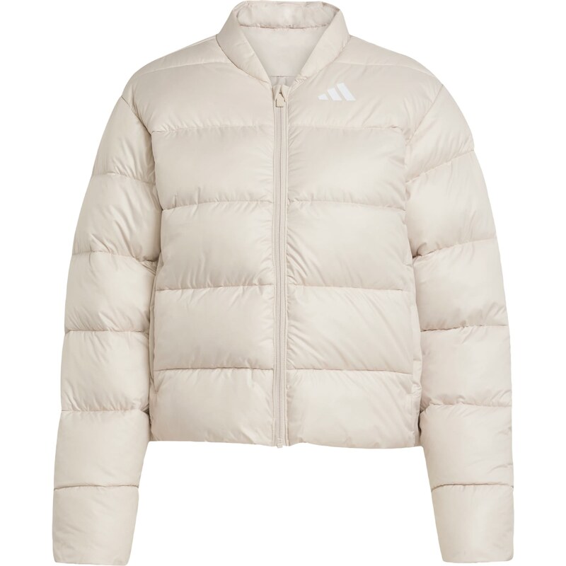 ADIDAS SPORTSWEAR Sportovní bunda Essentials béžová / bílá
