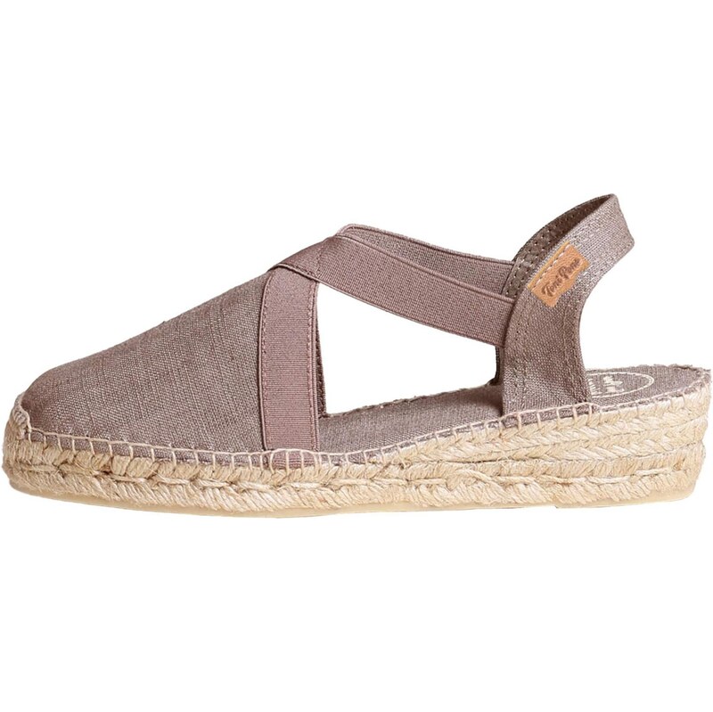 Toni Pons Espadrilky šedobéžová