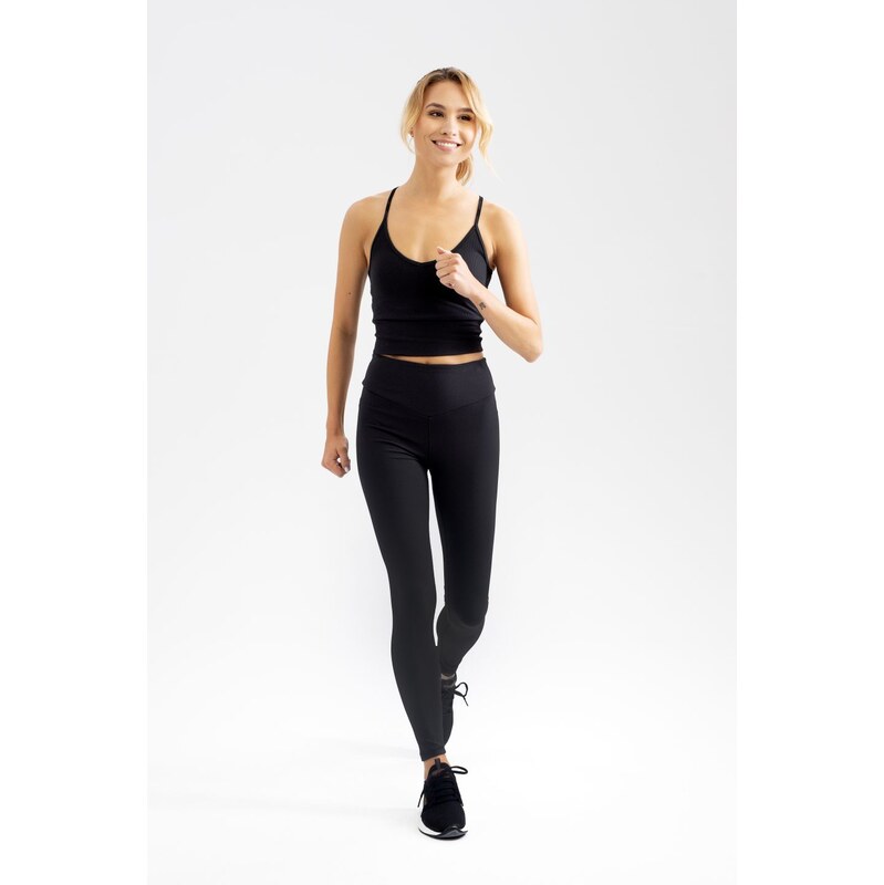 FeelJ Legíny Premium Ribbed Push up