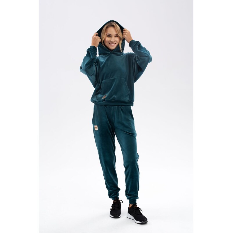 FeelJ Mikina Velvet Emerald