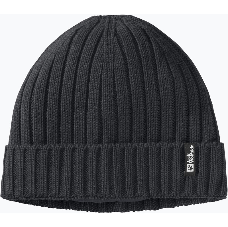 Zimní čepice Jack Wolfskin Rib Knit blue