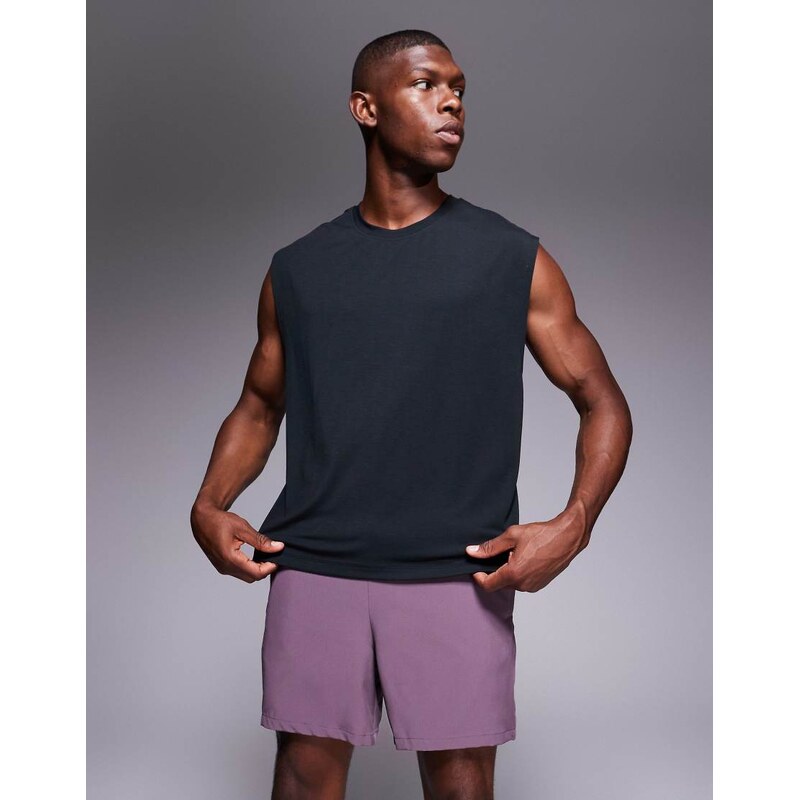 4505 quick dry performance jersey drop armhole tank with scoop