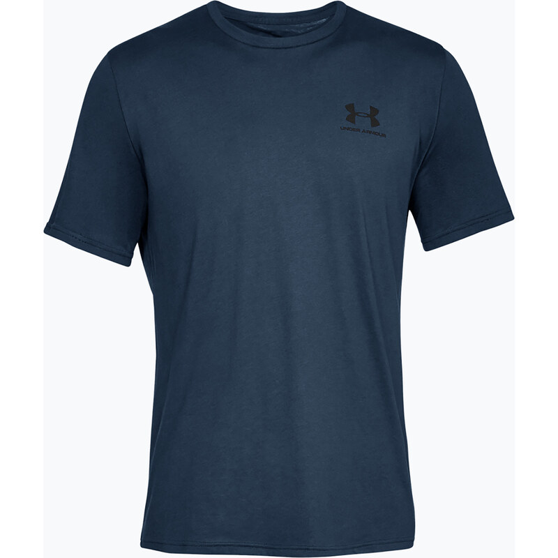 Pánské tričko Under Armour Sportstyle Left Chest academy/black