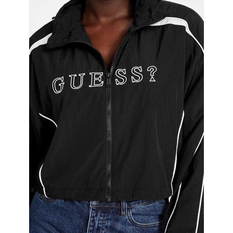 GUESS dámská bunda, větrovka Lilah černá L