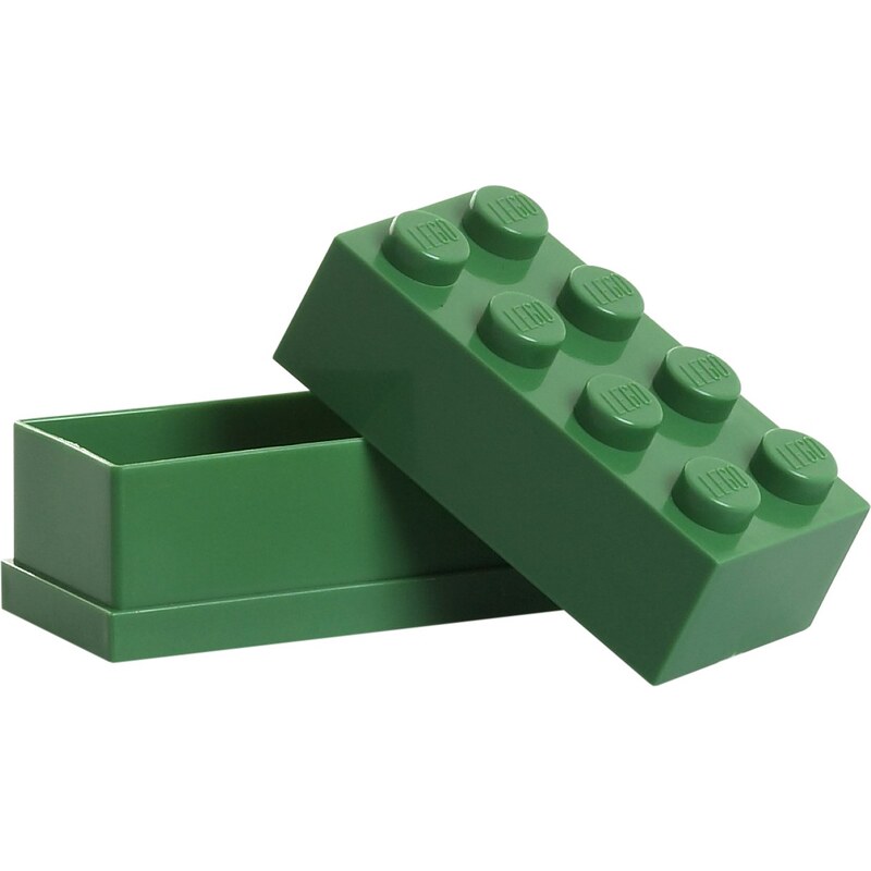 LEGO® Storage Lego mini úložný box tmavě zelený