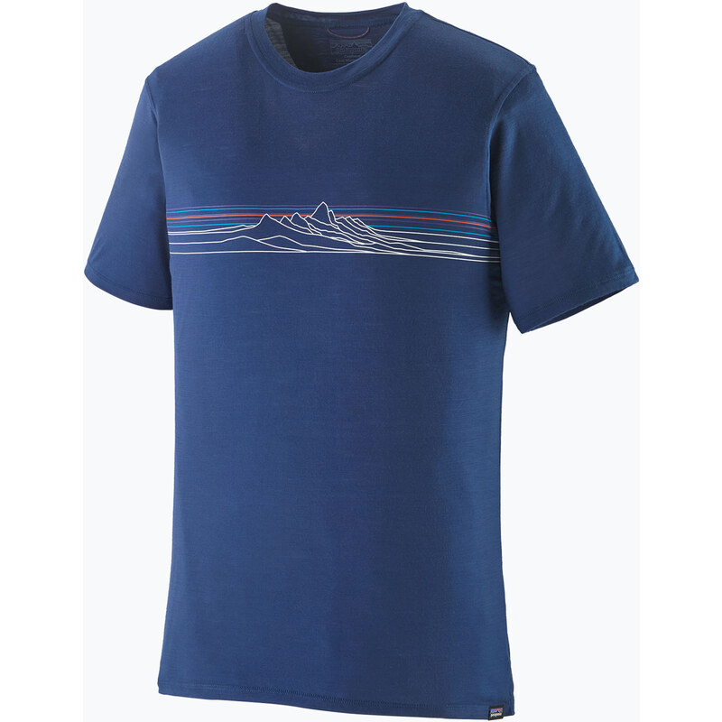 Pánské tričko Patagonia Cap Cool Merino Blend Graphic Shirt