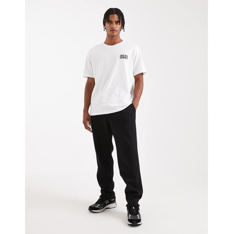 JJ Rebel loose fit jogger in black