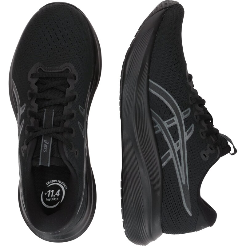 ASICS Běžecká obuv antracitová / černá