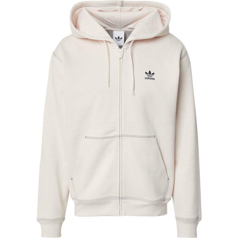 ADIDAS ORIGINALS Mikina Essentials černá / bílá