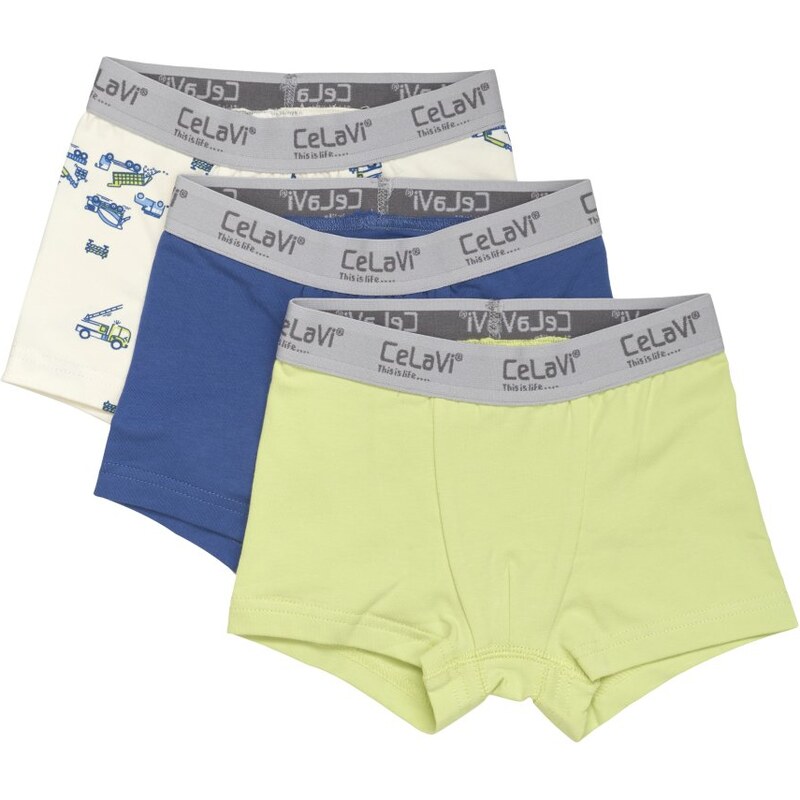 3-Pack boxerky CeLaVi Daiquiri Green