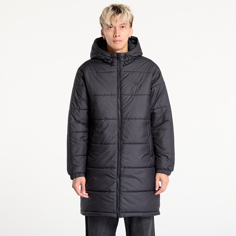 adidas Originals Bunda adidas Adicolor Long Jacket Black/ Black L 108043440