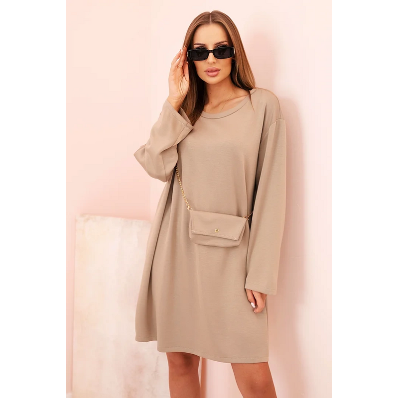 Kesi Dámské šaty Plus Size IT85 s kabelkou 108044285
