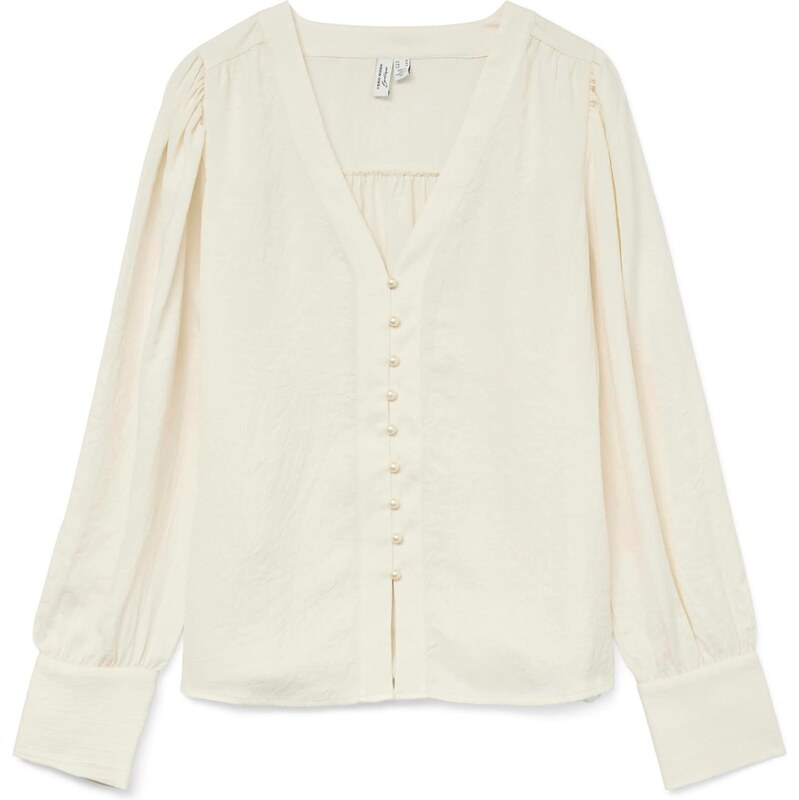 VERO MODA Halenka VMFasana krémová