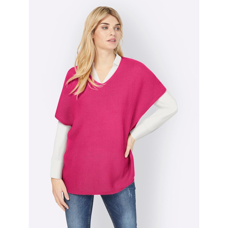 heine Svetr magenta 108770553