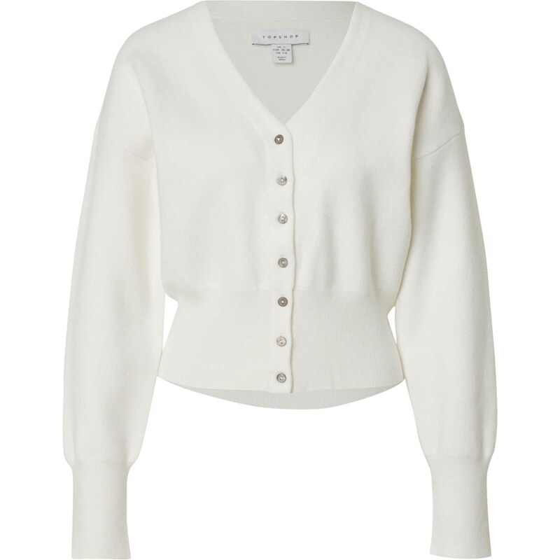 TOPSHOP Kardigan krémová